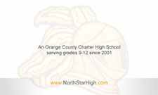 North Star High Business Card Back