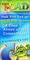 TOAD Web Sites Banner