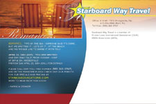 Starboard Way Travel Postcard Back