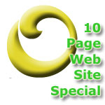 Web Site SPECIAL - 10 Page Web Site for $2,495.00